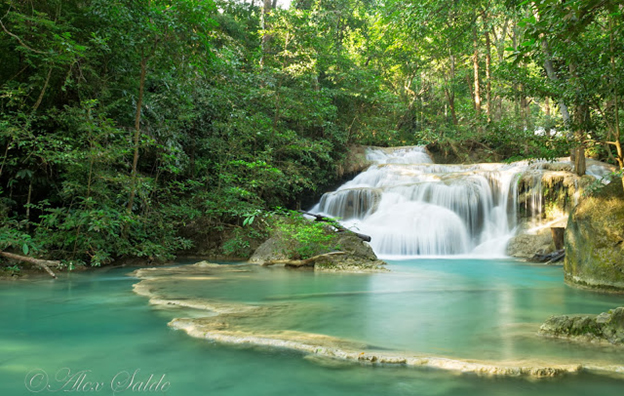 pinoy thaiyo erawan waterfall Ly Kung Lung alex salde
