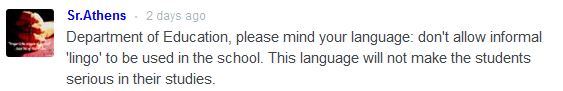 reactions to DepEd gay lingo to classroom 2