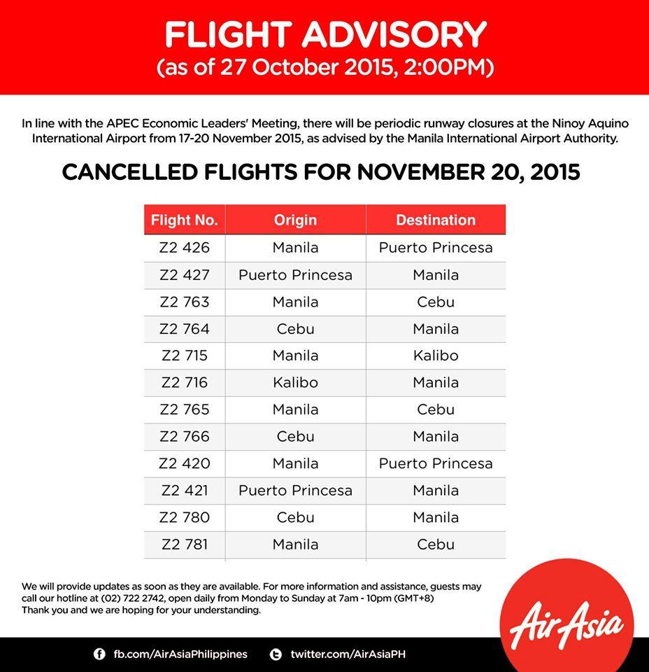 AirAsia cancelled flights APEC2015 20