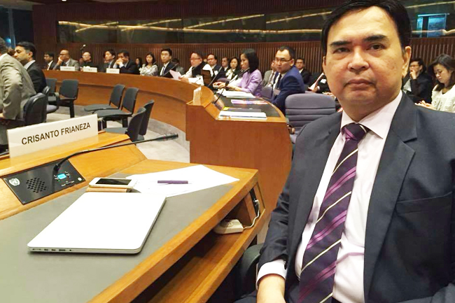 Filipino businessmen at Asia-Pacific Business Forum